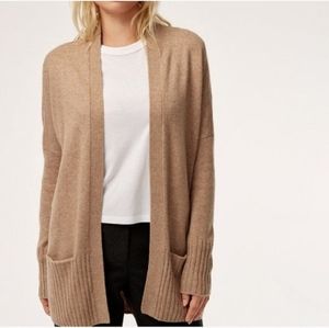 2/$55 Aritzia Talula Pink Cashmere Cardigan